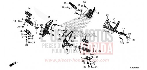 STEP CBR650FAE de 2014