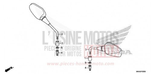 MIRROR NC750XAG de 2016