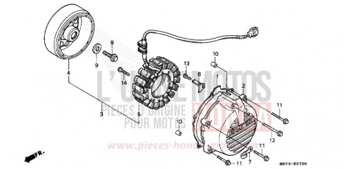 GENERATOR VFR750RJ de 1988