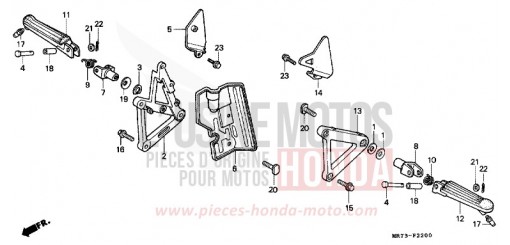 STEP VFR750RK de 1989