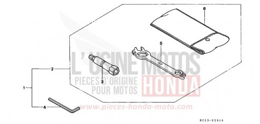 TOOLS XR250R3 de 2003