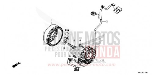 GENERATOR CRF1000D2J de 2018