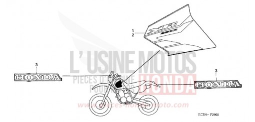 MARK XR250R4 de 2004