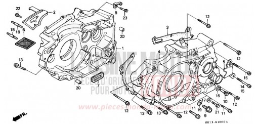 CRANKCASE XR250RF de 1985