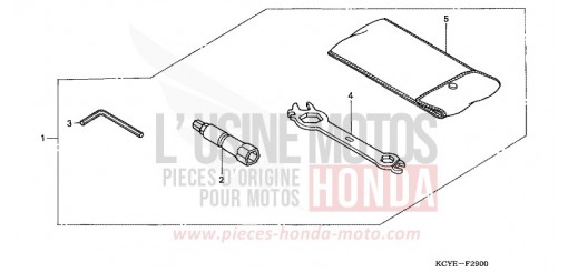 TOOLS XR400R4 de 2004