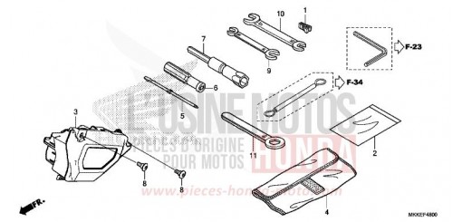 TOOL CRF1000D2K de 2019