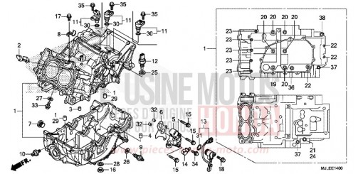 CRANKCASE NC750SAF de 2015