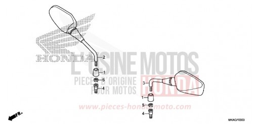 MIRROR NC750SAG de 2016