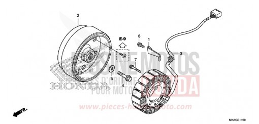GENERATOR NC750SAH de 2017