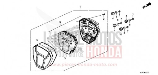 METER CRF1000DH de 2017
