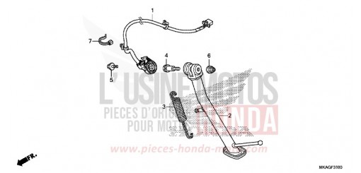 STAND NC750SDH de 2017