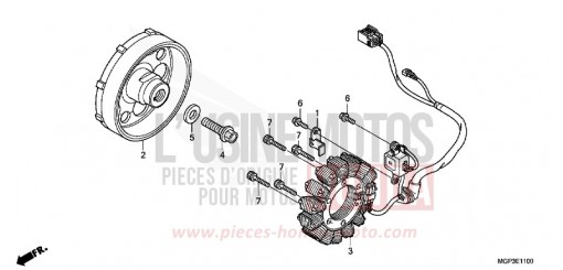 GENERATOR CBR1000RRD de 2013