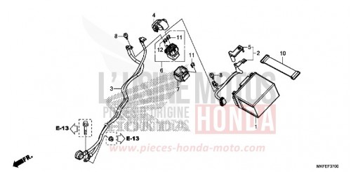 BATTERY CBR1000RAK de 2019