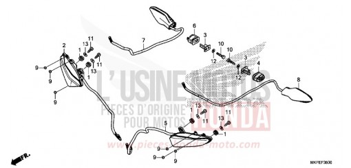 WINKER CBR1000RAK de 2019