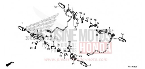 FRECCIA CB1000RAJ di 2018