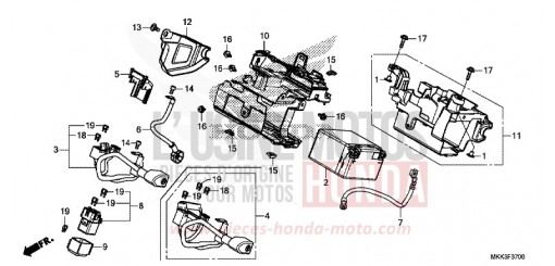 BATTERIA CRF1000DJ di 2018