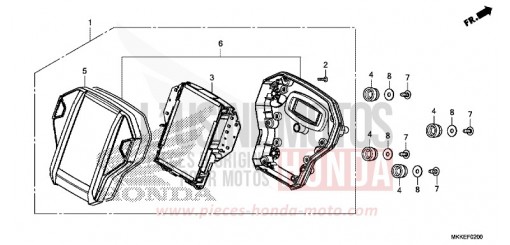 METER CRF1000DK de 2019