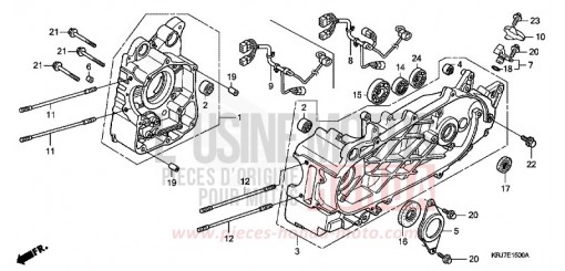 CRANKCASE FES125AB de 2011