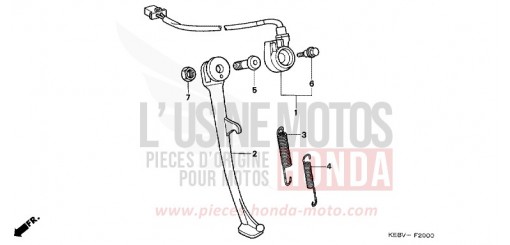 STAND CA125V de 1997