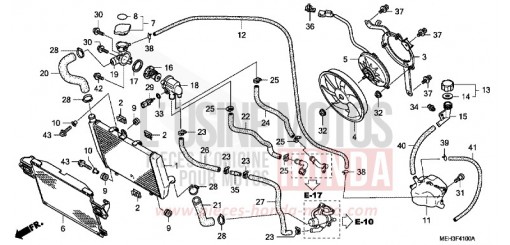 RADIATOR NSA700A8 de 2008