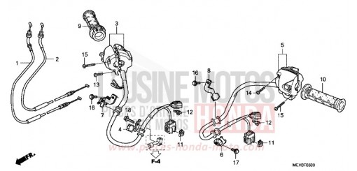 SWITCH/CABLE NSA700A8 de 2008