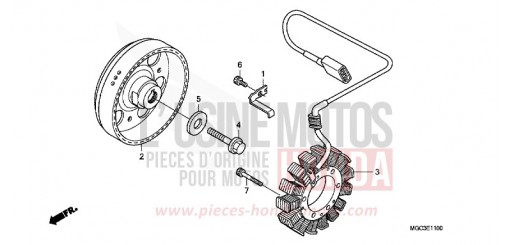 GENERATOR CB1100AD de 2013