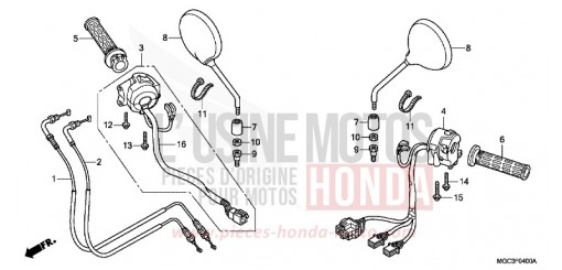 SWITCH/CABLE CB1100AD de 2013
