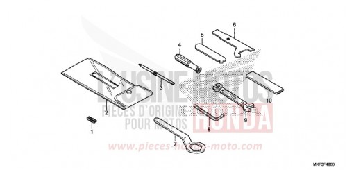 TOOLS CBR1000S2H de 2017
