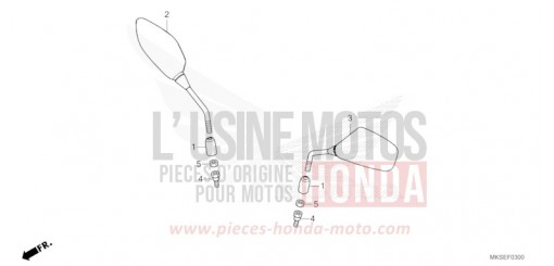 MIRROR CRF1100AM de 2021