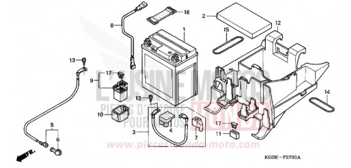 BATTERIA VT125C3 di 2003