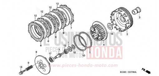 CLUTCH VT125C4 de 2004