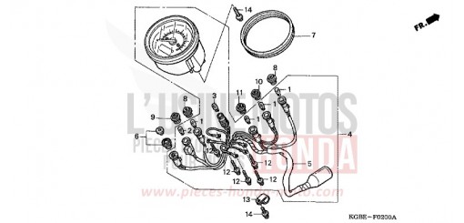 CONTACHILOMETRI VT125C4 di 2004