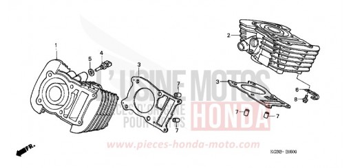 CYLINDER VT125C6 de 2006