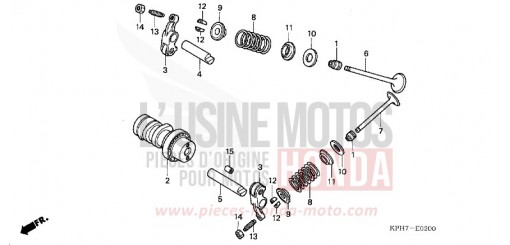 CAMSHAFT/VALVE ANF1255 de 2005