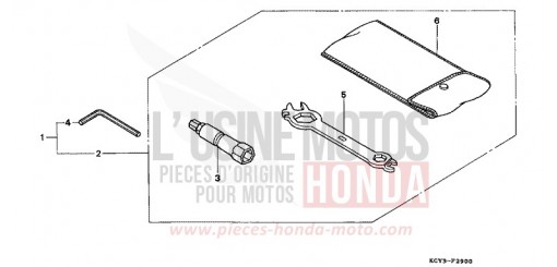 ATTREZZI XR400RW di 1998