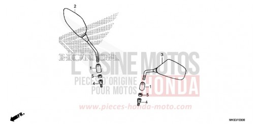 MIRROR CRF1100D4L de 2020