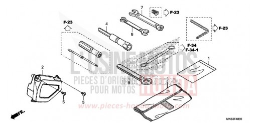 TOOL CRF1100D4L de 2020