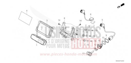CONTACHILOMETRI CRF1100D4M di 2021