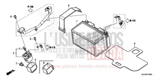 BATTERY CBR500RAF de 2015