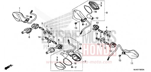 FRECCIA CBR500RAG di 2016
