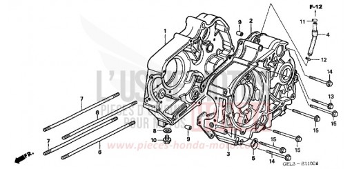 CRANKCASE XR50R3 de 2003