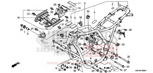 TELAIO CB1100NAH di 2017
