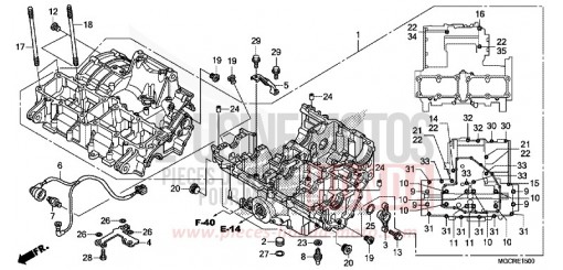 CRANKCASE CB1100NAJ de 2018