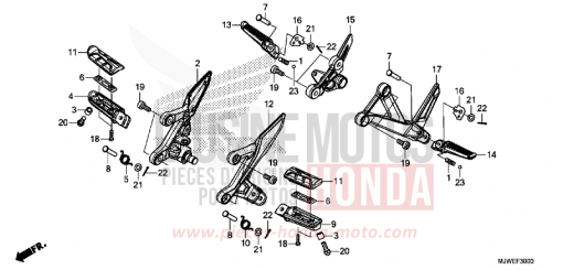 STEP CBR500RAH de 2017