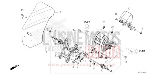 WINDSCREEN ADV350AN de 2022