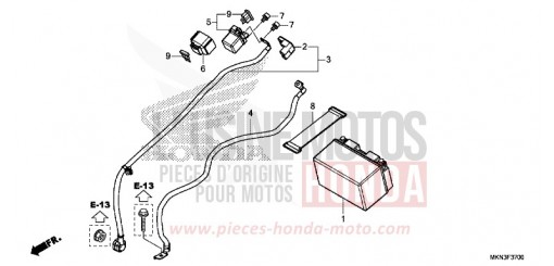 BATTERY CB650RAK de 2019