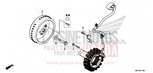 GENERATOR CBR500RAK de 2019