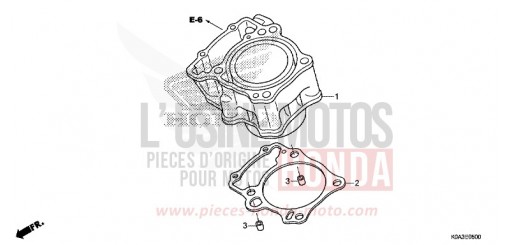CYLINDER CBF300NAJ de 2018