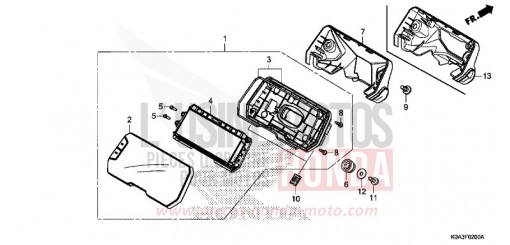 CONTACHILOMETRI CBF300NAJ di 2018