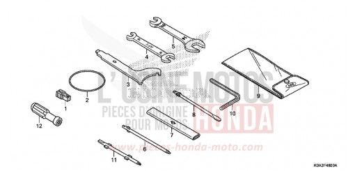 TOOLS CBF300NAJ de 2018